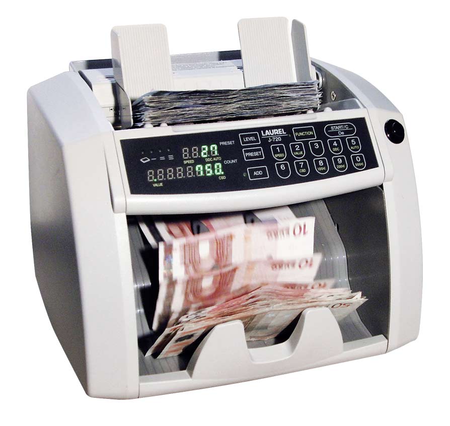 High quality money counting machines battery technology
